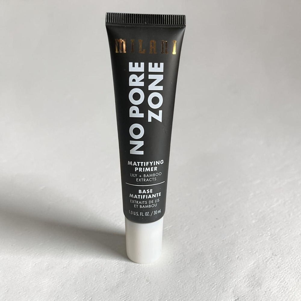 Milani No Pore Zone Face Primer Mattifying Blurring Control Oil Matte Finish 1oz